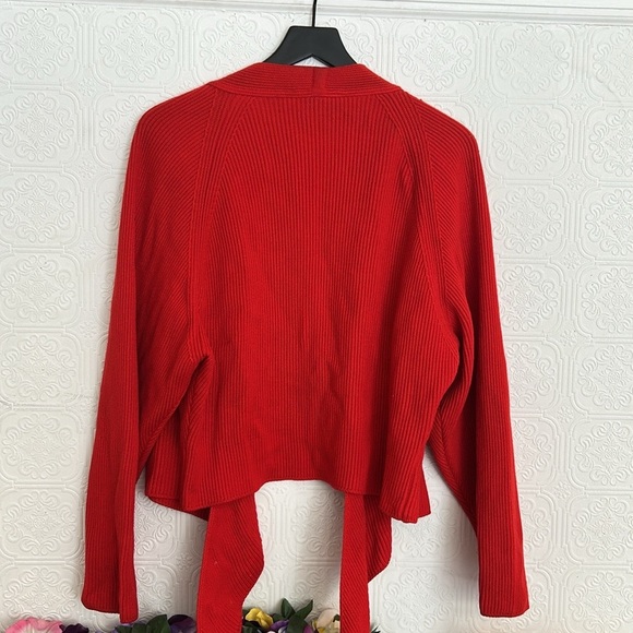 Escada Margaretha Ley Women's Red Sweater - Picture 3 of 8